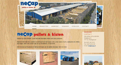 Desktop Screenshot of necap.nl