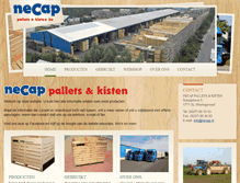 Tablet Screenshot of necap.nl